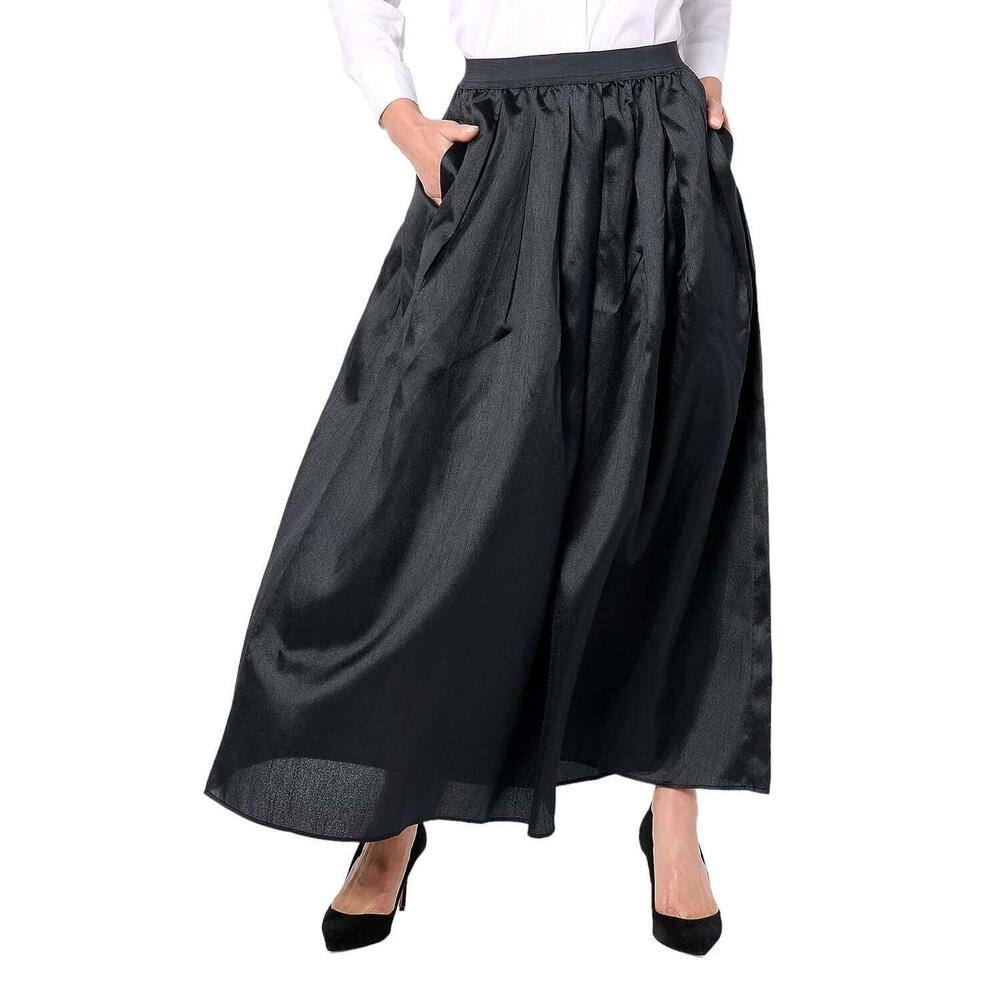 Joan Rivers Red Carpet Women's Pull-On Maxi Skirt Black - Regular
